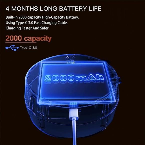 Automatic Soap Dispenser Foaming Hand Free Wall Mount Foam Rechargeable - Picture 5 of 6